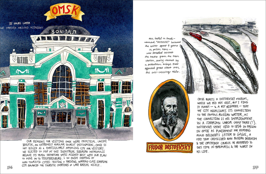 Fick, Emma - Border Crossings: A Journey on the Trans-Siberian Railway | Book